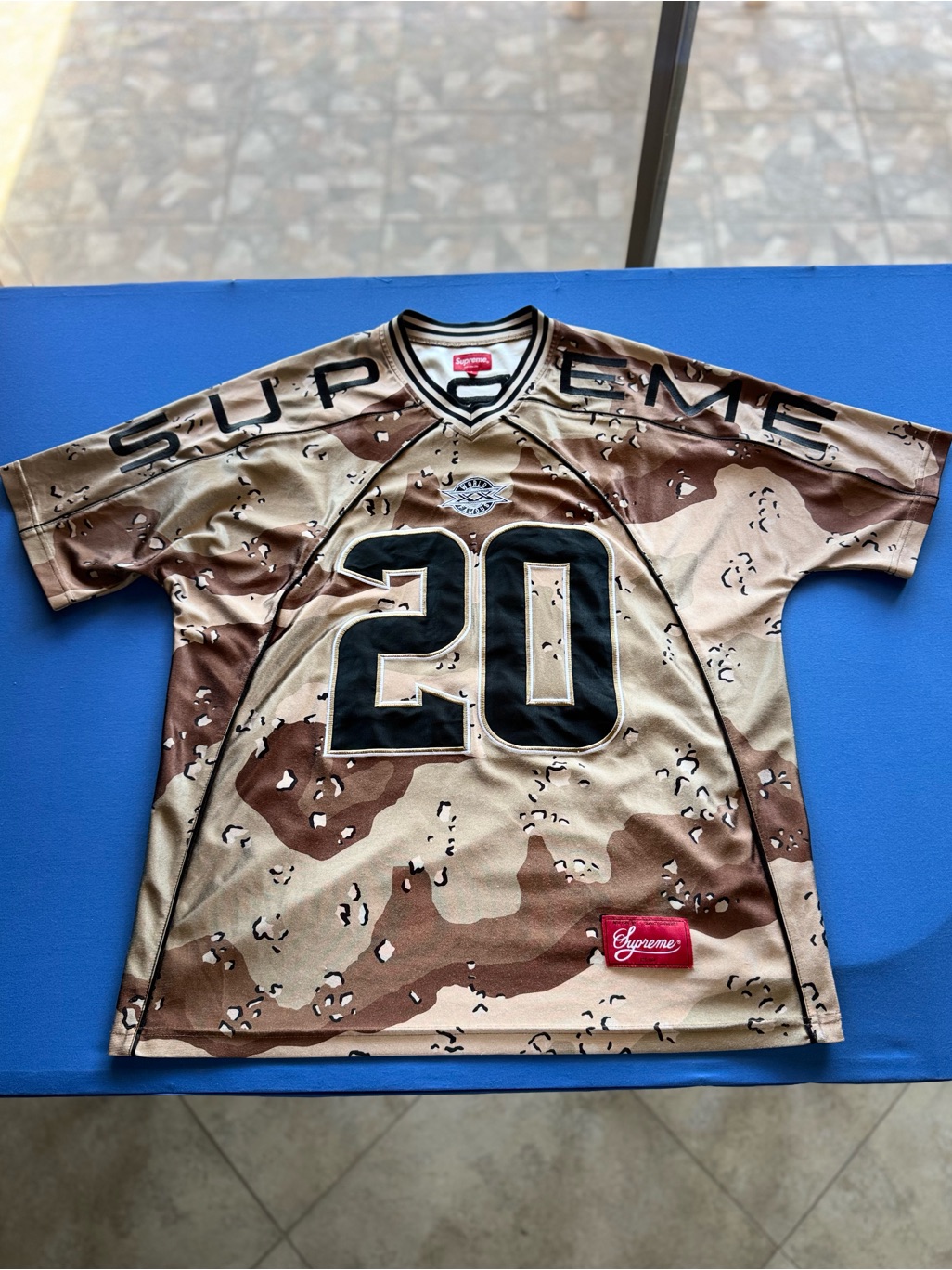Supreme Paneled Jersey Chocolate Chip Camo